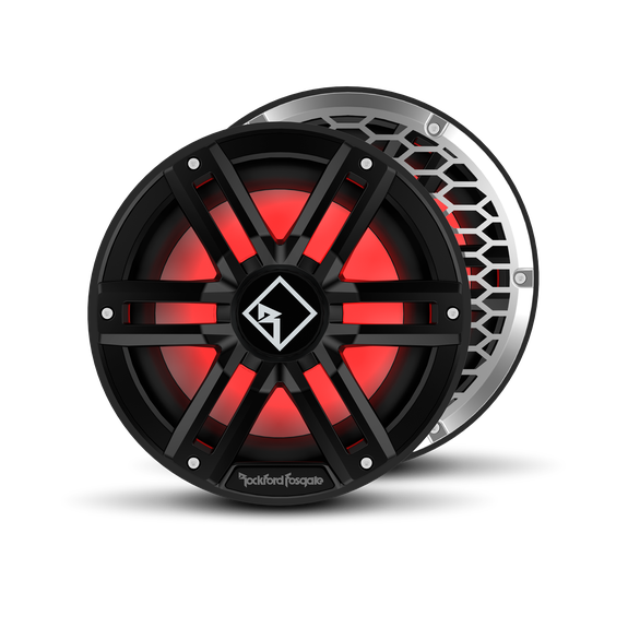Imagen de sistema de audio Rockford Fosgate para UTV, RZR y X3, compatible con Polaris y Can-Am, ideal para aventuras offroad y rutas todoterreno.