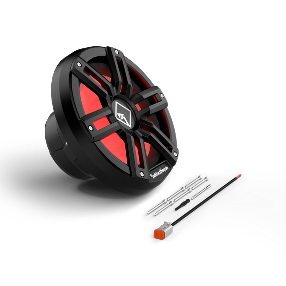 Imagen de sistema de audio Rockford Fosgate para UTV, RZR y X3, compatible con Polaris y Can-Am, ideal para aventuras offroad y rutas todoterreno.