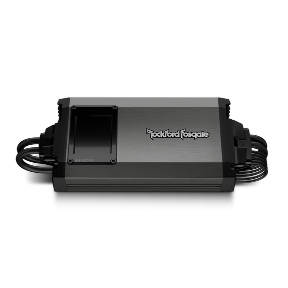 Imagen de sistema de audio Rockford Fosgate para UTV, RZR y X3, compatible con Polaris y Can-Am, ideal para aventuras offroad y rutas todoterreno.