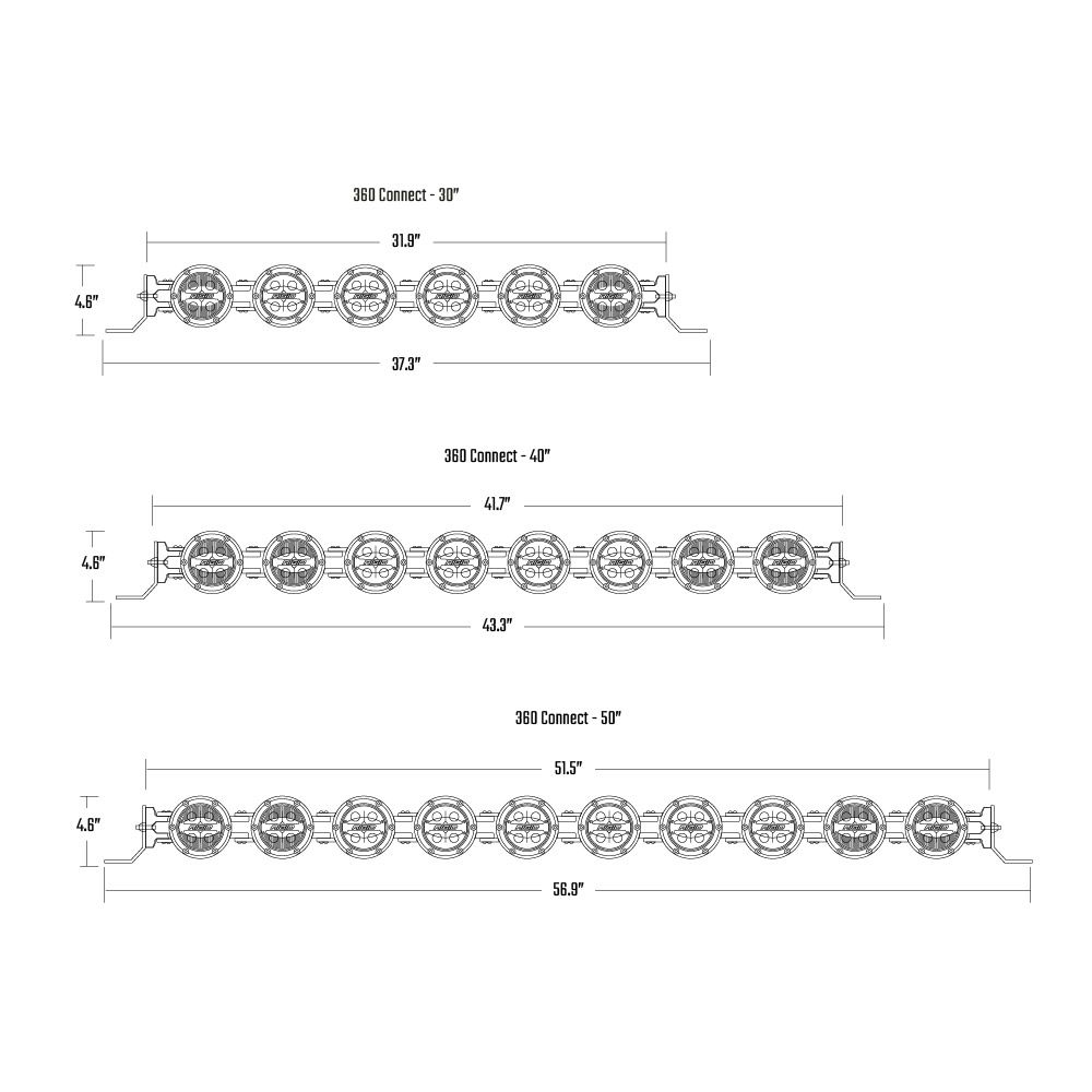 360 Connect 50" Light Bar