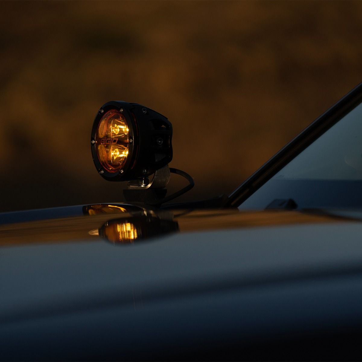 360-Series 4″ Spot Amber PRO LED
