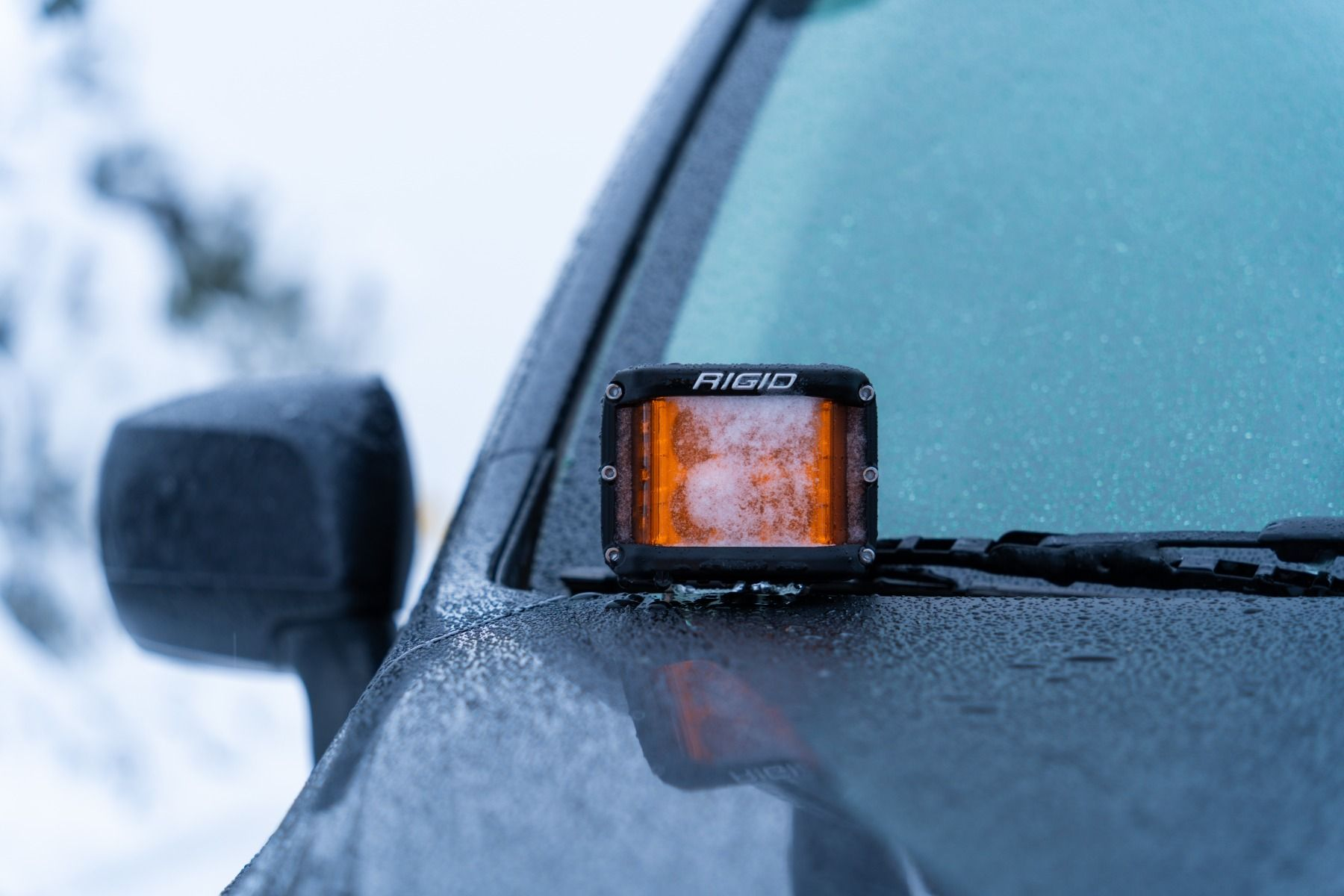 LED RIGID D-SS PRO Spot con Lente Amber PRO