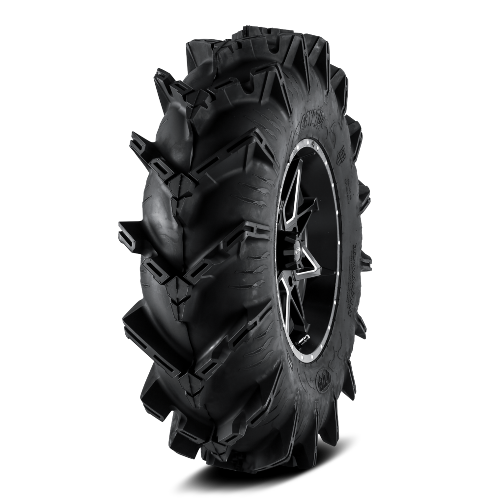 Imagen de llantas ITP Tires para UTV, RZR y X3, optimizadas para terrenos 4x4, offroad, Polaris y Can-Am, ideales para rutas todoterreno