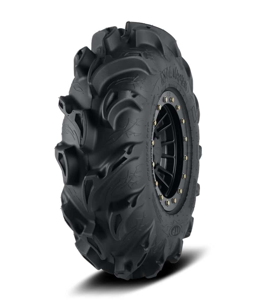 Imagen de llantas ITP Tires para UTV, RZR y X3, optimizadas para terrenos 4x4, offroad, Polaris y Can-Am, ideales para rutas todoterreno