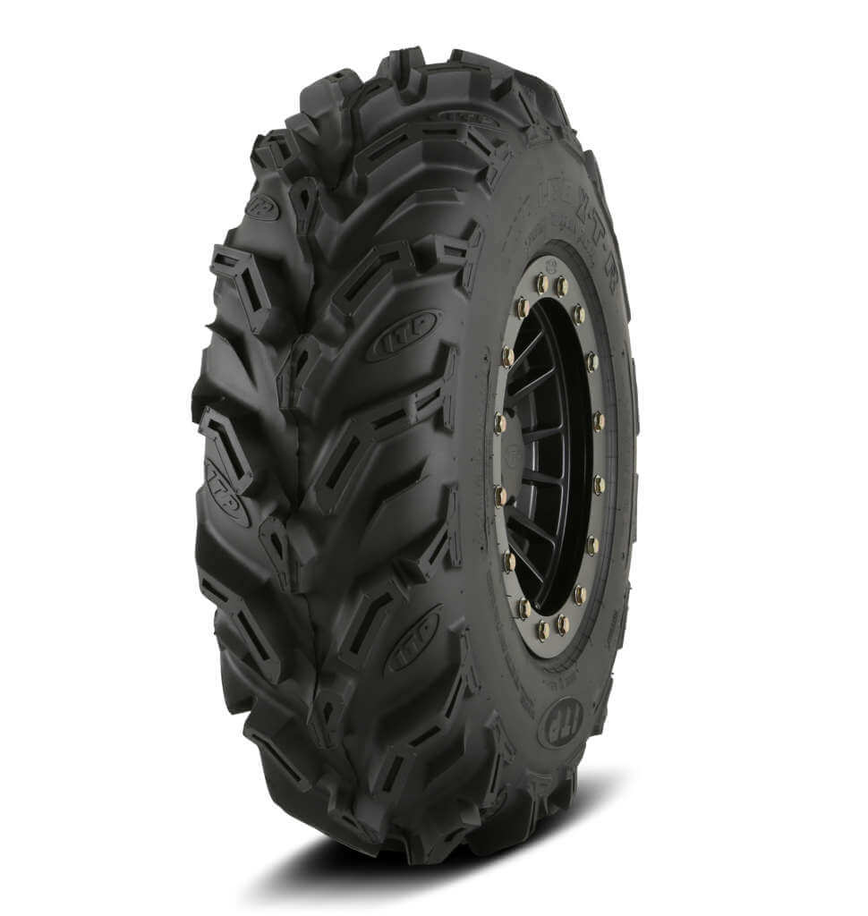 Imagen de llantas ITP Tires para UTV, RZR y X3, optimizadas para terrenos 4x4, offroad, Polaris y Can-Am, ideales para rutas todoterreno