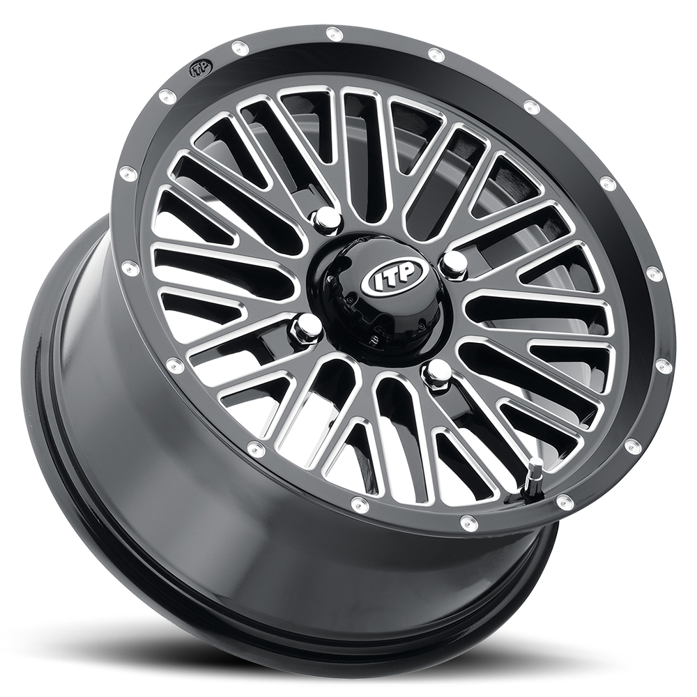 Imagen de llantas ITP Tires para UTV, RZR y X3, optimizadas para terrenos 4x4, offroad, Polaris y Can-Am, ideales para rutas todoterreno