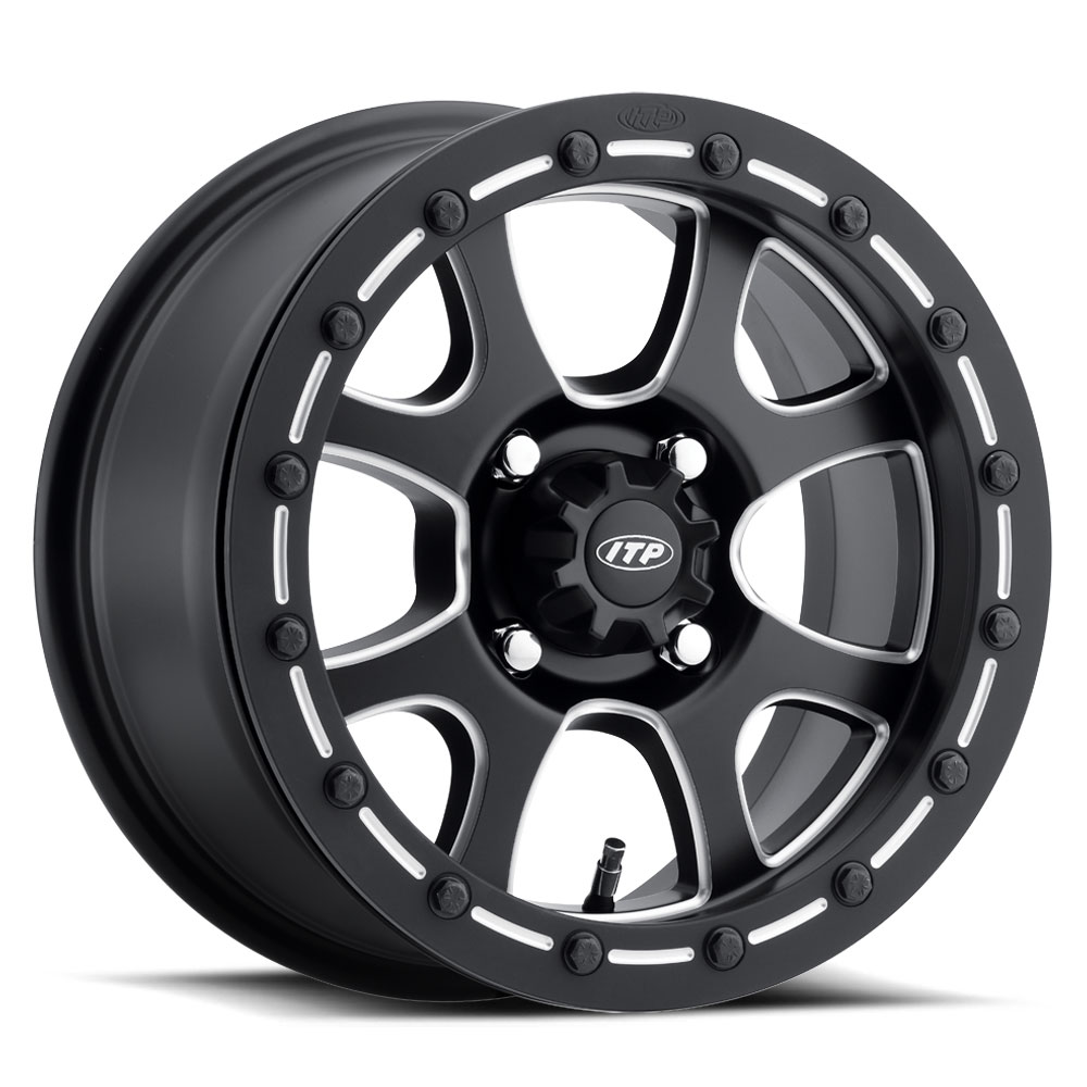 Imagen de llantas ITP Tires para UTV, RZR y X3, optimizadas para terrenos 4x4, offroad, Polaris y Can-Am, ideales para rutas todoterreno