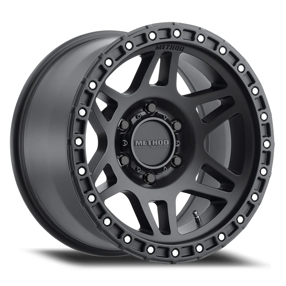 Imagen de rines Method Race Wheels para UTV, RZR y X3, compatibles con Polaris y Can-Am, diseñados para rutas 4x4 y aventuras offroad