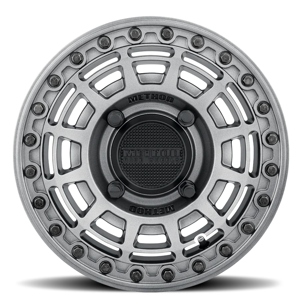 Imagen de rines Method Race Wheels para UTV, RZR y X3, compatibles con Polaris y Can-Am, diseñados para rutas 4x4 y aventuras offroad