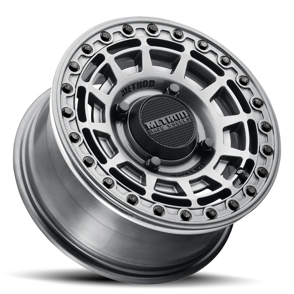 Imagen de rines Method Race Wheels para UTV, RZR y X3, compatibles con Polaris y Can-Am, diseñados para rutas 4x4 y aventuras offroad